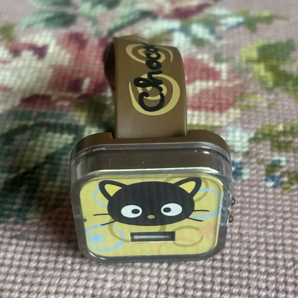 Vtg Y2k Hello Kitty HTF ChocoCat Black Cat Child's Wrist watch McDonalds HTF